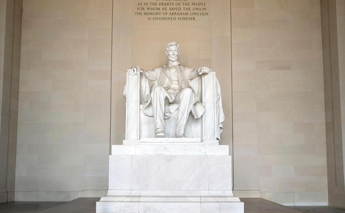 Abraham Lincoln memorial Washington