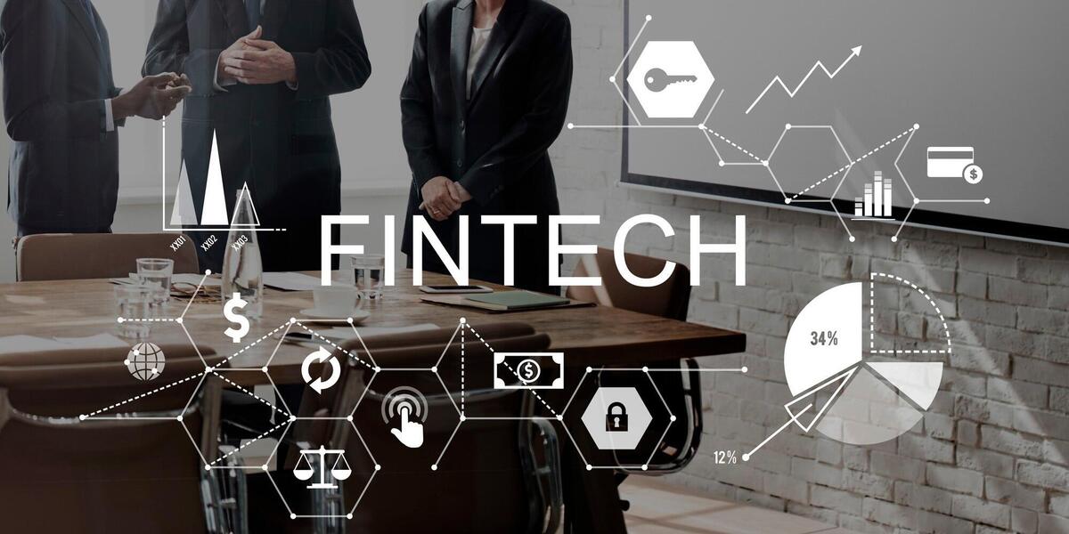 Fintech Investment Financial Internet Technology Concept