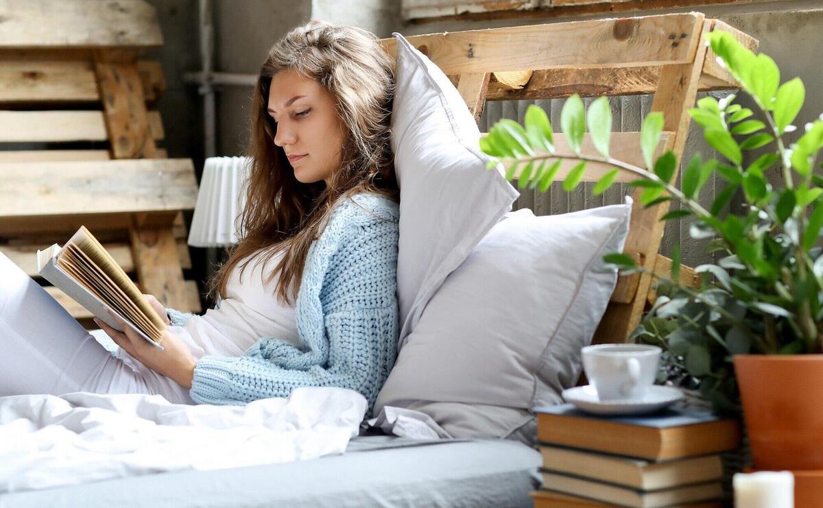 Woman at home