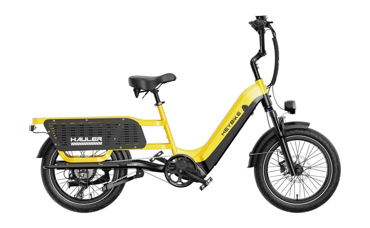 Heybike's Hauler Electric Cargo Bike